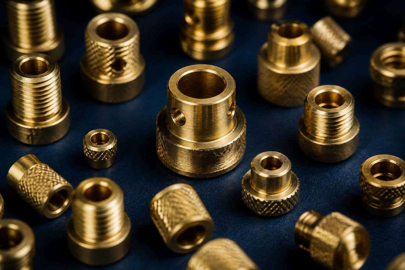 Precision brass components