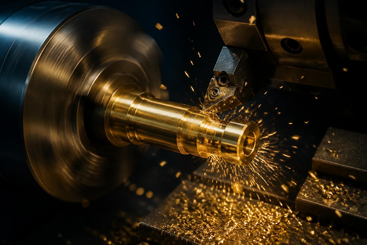 CNC machining brass